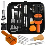Iso Trade Uhrenmacher Werkzeug Reparatur Set 13-Teile Etui Watch Tools Spezialwerkzeug 1904