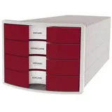 HAN Schubladenbox Impuls 2.0 28 x 23,5 x 36,7 cm 1-tlg. rot