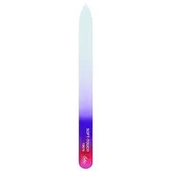 ERBE Glasfeile Soft-Touch Color rot, 14 cm Nagelfeile Rot 