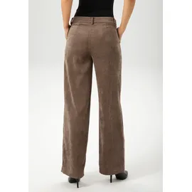 Aniston CASUAL Cordhose ANISTON CASUAL Lässig Braun 34