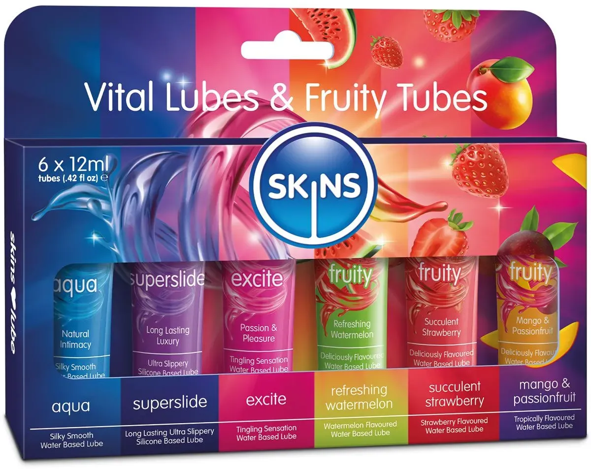 Skins *Vital & Fruity Tubes* Gleitmittel 0,072 l