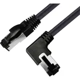 BKL Electronic 144039 RJ45 Patchkabel CAT 8.1 S/FTP 5m Schwarz Halogenfrei 1St.