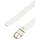 Tommy Hilfiger Damengürtel Leder 2,5 cm Weiß 90