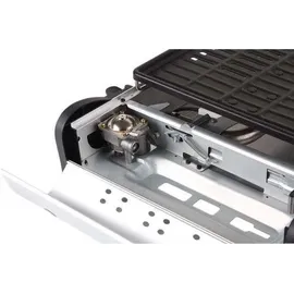Kemper Smart BBQ tragbarer Gasgrill silber