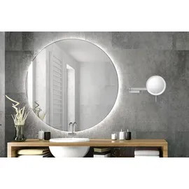 Zack Kosmetikspiegel Linea Edelstahl