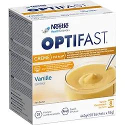 Optifast Creme 55g 8 Stück Vanille