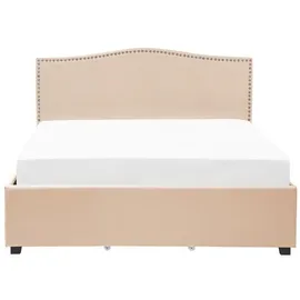 Beliani Polsterbett 180 x 200 cm Beige