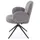 lookway Sessel BERRY 360° Textil 65 x 83 x 64 cm Grau gepolstert