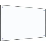 vidaXL Küchenrückwand Transparent 80×50 cm Hartglas