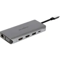 Plusonic USB-C Docking Station 8-in-1, USB-C 3.0 [Stecker] (PSUC0216)