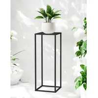 DanDiBo Ambiente Blumenhocker 30 x 80 x 30 cm Schwarz