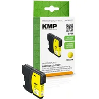 KMP B78Y Tintenpatrone yellow kompatibel m. Brother LC-1100 Y (Y), Druckerpatrone 1 Stück(e) Gelb