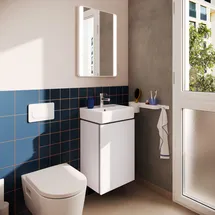 Hansgrohe Waschtischunterschrank 1 Tür 43 x 62 x 33 cm Mattweiß