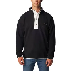 COLUMBIA Herren Fleece HelvetiaTM Half Snap Fleece, BLACK, M
