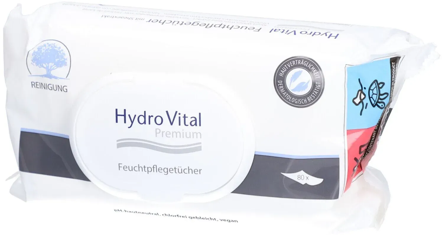 HydroVital Premium Feuchtpflegetücher