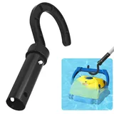 Pool Haken, Haken für Poolroboter, Zubehör Haken für Poolroboter, Teleskopstange mit Haken, Zubehör für Kabellose Poolreiniger Hooks, Praktischer Pool-Haken für Stangen und Roboter
