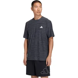 adidas Workout Essentials Flex T-Shirt, mit Label-Print, Black L