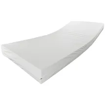 AM Qualitätsmatratzen Pflegematratze 80 x 200 cm H2 Kunststoff/Polyester