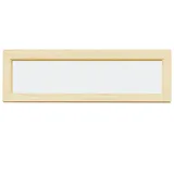 Weka feststehendes Fenster für Gartenhaus Batu 150 x 45 cm naturbelassen
