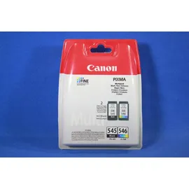 Canon PG-545 schwarz + CL-546 CMY