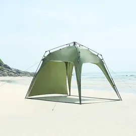 pro.tec Pavillon Barendrecht 2,5 x 2,5 m Grün