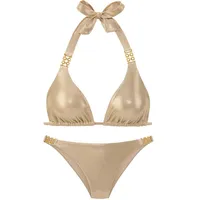 LASCANA Triangel-Bikini Rio gold 38 Cup C/D