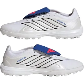 adidas Predator League TF Herren Cloud White/Zero Metallic/Team Royal Blue 48 2/3