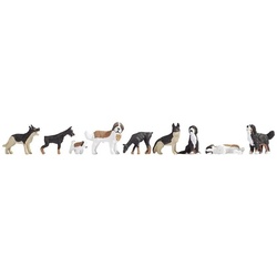 NOCH Modelleisenbahn-Figur H0 Figuren Hunde
