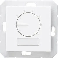 Kopp 296532003 HK07 - elektronisches Raumthermostat ”Basic”, Farbe: arktisweiß