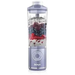 SharkNinja Ninja BC251EULD, Tragbarer Mixer, 0,57 l, Eis-Crusher, Lavendel, Transparent