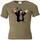 LOGOSHIRT T-Shirt "Der kleine Maulwurf", Mädchen, Gr. 170/176, grün (olivgrün), 100% Baumwolle, bedruckt, normal, Rundhals, Shirts T-Shirt, mit lizenzierten Originaldesign