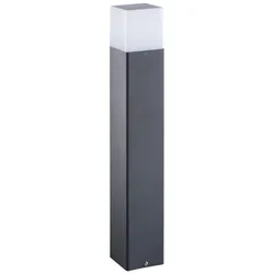 Kanlux graue Garten-Pollerleuchte VADRA 50 500x82mm - eckig