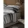 IRISETTE Wave-J 8651 gestreift grau 135 x 200 cm + 80 x 80 cm
