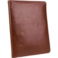 LEONHARD HEYDEN Cambridge Schreibmappe Leder 32 cm braun