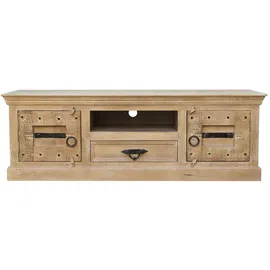 SIT Möbel Daipur Lowboard 150 x 50 cm Beige Massivholz