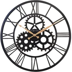 Wanduhr NEXTIME - schwarz