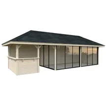 Palmako Bianca 8,76 x 3,19 m Grau