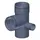 POLOPLAST POLO KAL XS Doppelabzweig DN 110/110/50, 87,5 Grad, Eck