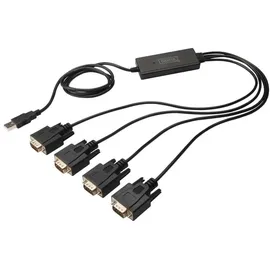 Digitus USB 2.0 zu 4xRS232 Kabel