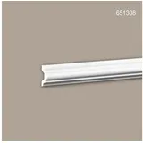PROFHOME DECOR Stuckleiste 200 cm x 2,0 cm x 4,1 cm
