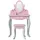 Teamson Kids - Kinder Schminktisch Rapunzel Inklusive Hocker In Pink Und Grau