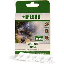 5 x 5 x 1 ml IPERON® SPOT-ON kleine Hunde