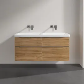 Villeroy & Boch Subway 3.0 Badmöbel-Set 130 cm, 4 Auszüge, Badmöbel,