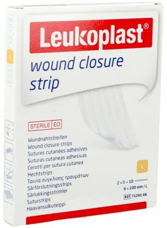 Leukoplast Wound Closure Strip 6x100mm 10 Stück