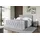 altdecor Boxspringbett mit Matratze und Lattenrost - VELANTO KING - 160x200 cm - Grau Monolith - Topper, Fußteil, Polsterbett mit Bettkasten, Bett... - Hellgrau