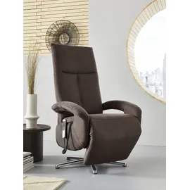 sit&more TV-Sessel Tycoon 74 x 112 x 82 cm Braun elektrisch