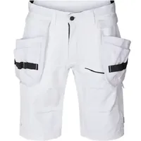 Kansas Stretch Handwerker-Shorts "EVOLVE Handwerker Stretchhorts Weiß