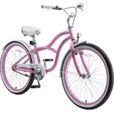 Bikestar Cruiser 24 Zoll RH 135 cm pink/rosa