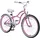 Bikestar Cruiser 24 Zoll RH 135 cm pink/rosa