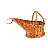 MyBer® Weinkorb Flaschenkorb Rattankorb Weidenkorb Korb geflochten K9-255